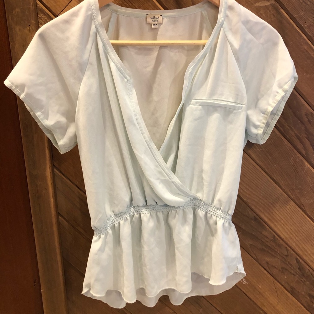 Wilfred peplum top